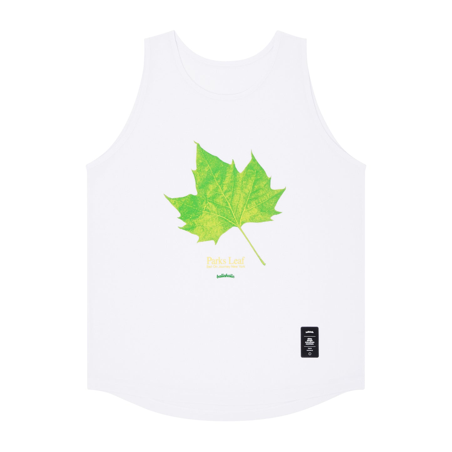Parks Leaf Tank Top (white)