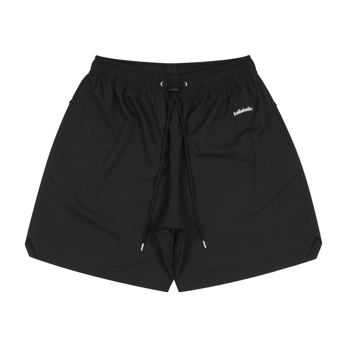 Logo Anywhere Zip Shorts (black)