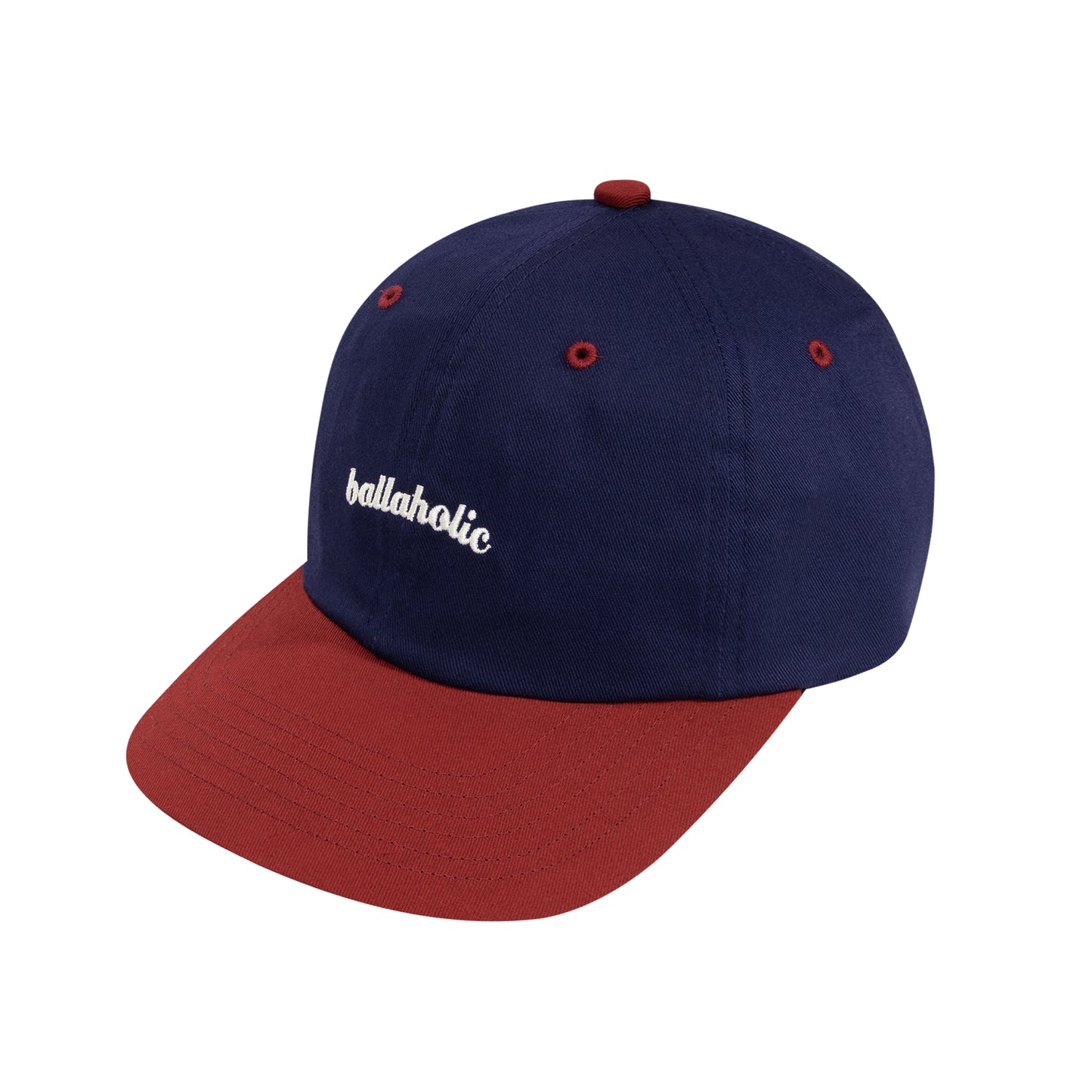 Logo 6P Cap (navy/red)