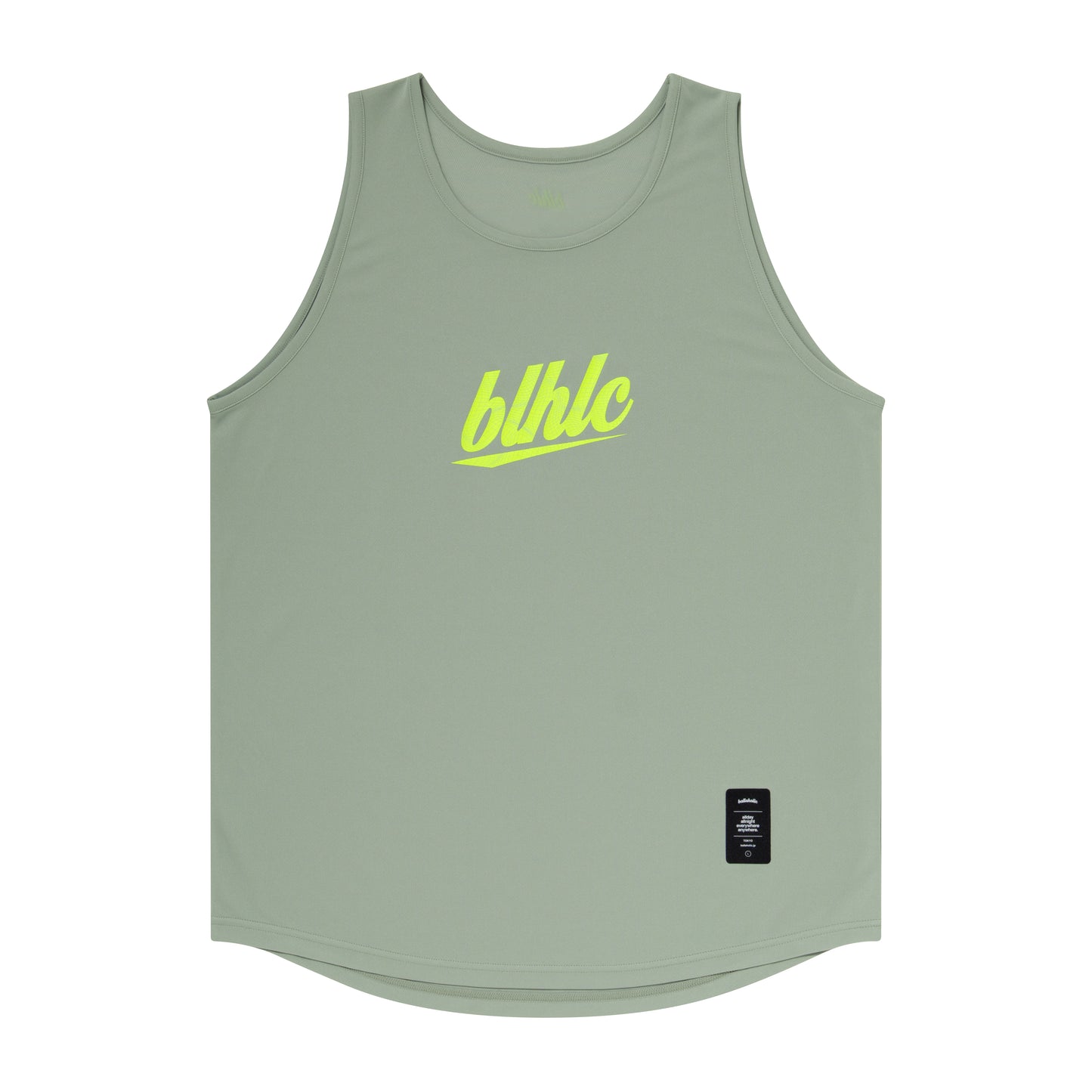 3D-Net blhlc Tank Top (gray/lime/gray)