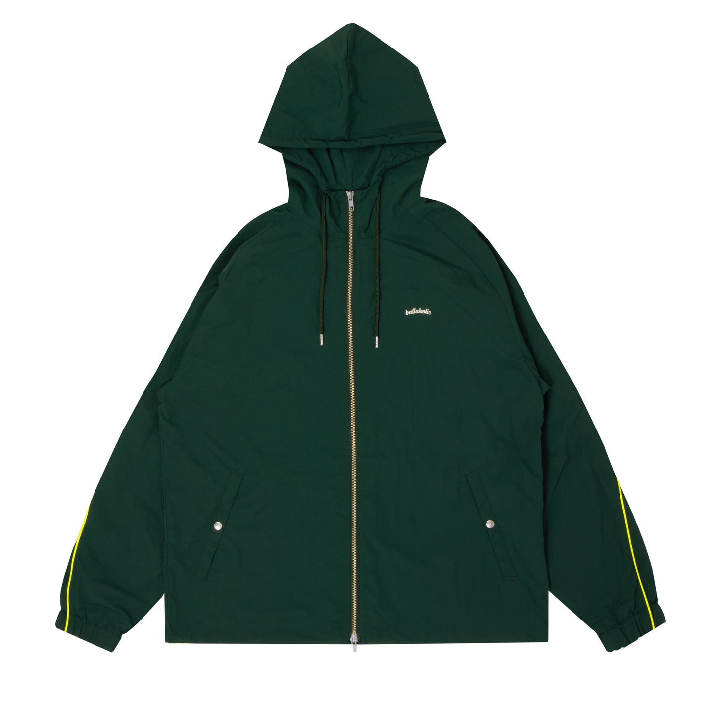 STREETMOVE Nylon Full Zip Jacket (dark green)