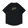 blhlc Back Print Cool Tee (black/fresh green mosaic)