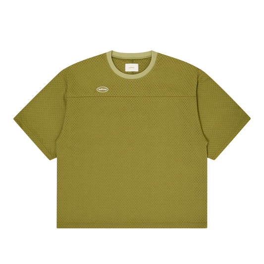 blhlc Oval Logo Mesh Tee (moss)