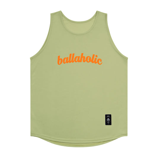 Logo Tank Top (sage green/orange)