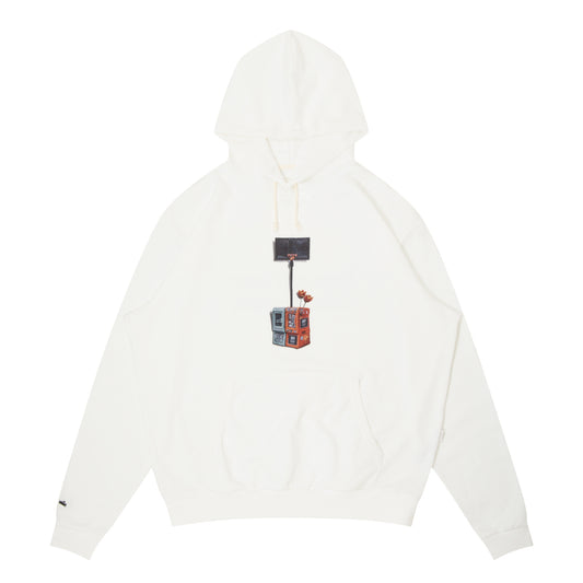 MARCOMONK × ballaholic Sweat Hoodie (white)