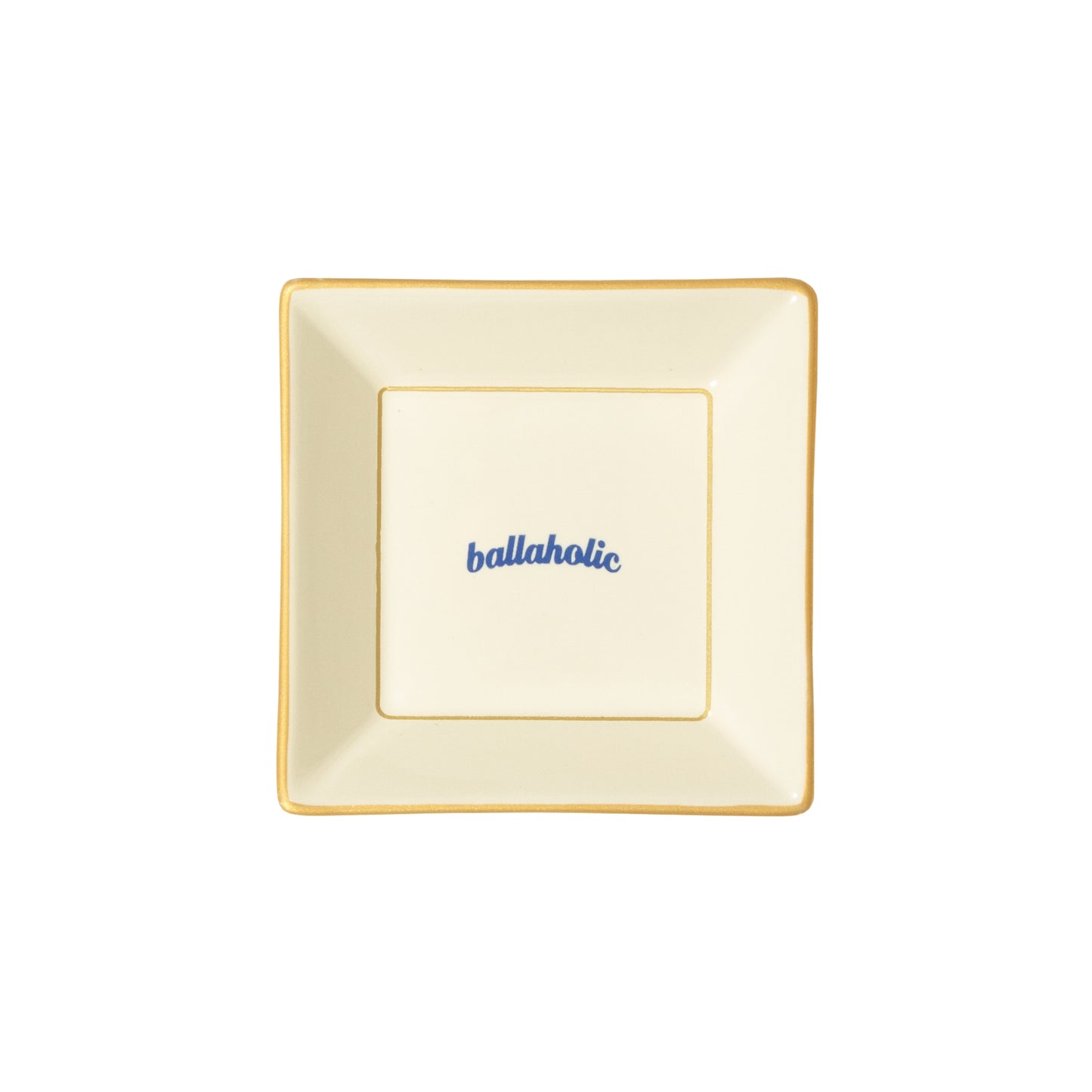 Logo Ashtray (ivory/blue)