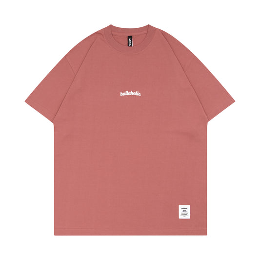 Small Logo Tee (cloud rose/white)