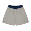 The Neighborhood Classic Zip Shorts (gray/navy)