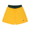 The Neighborhood Classic Zip Shorts (yellow/dark green)
