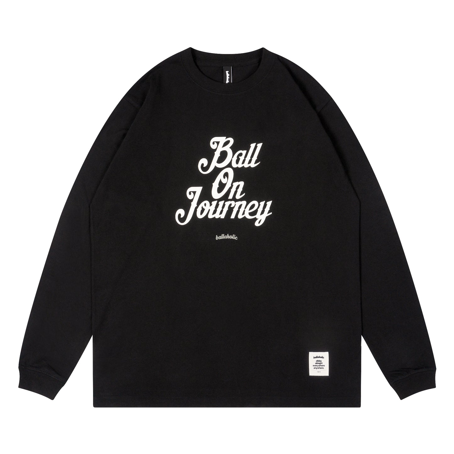Ball On Journey Long Tee (black)