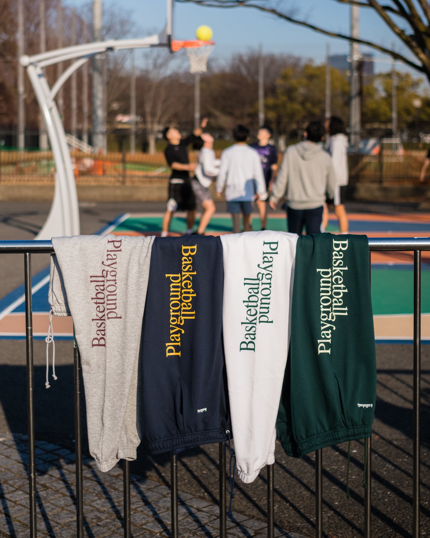 Playground Basketball Sweat Pants (gray)