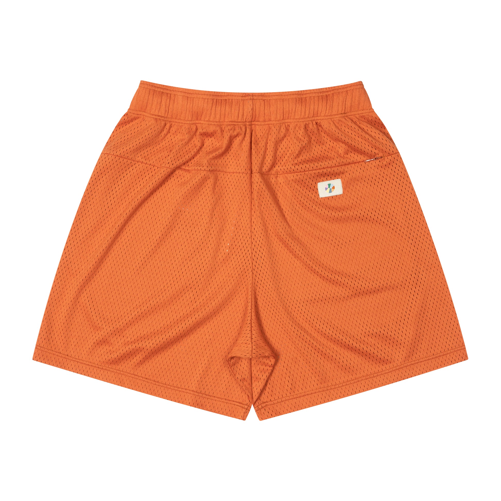 Ball On Journey Mesh Zip Shorts (orange) – ballaholic