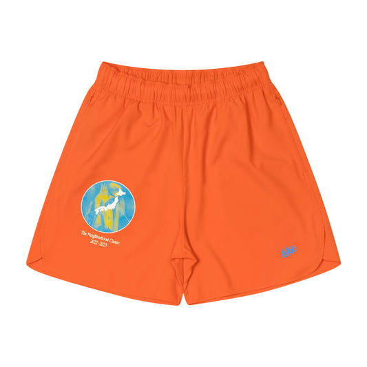 The Final Zip Shorts (orange)