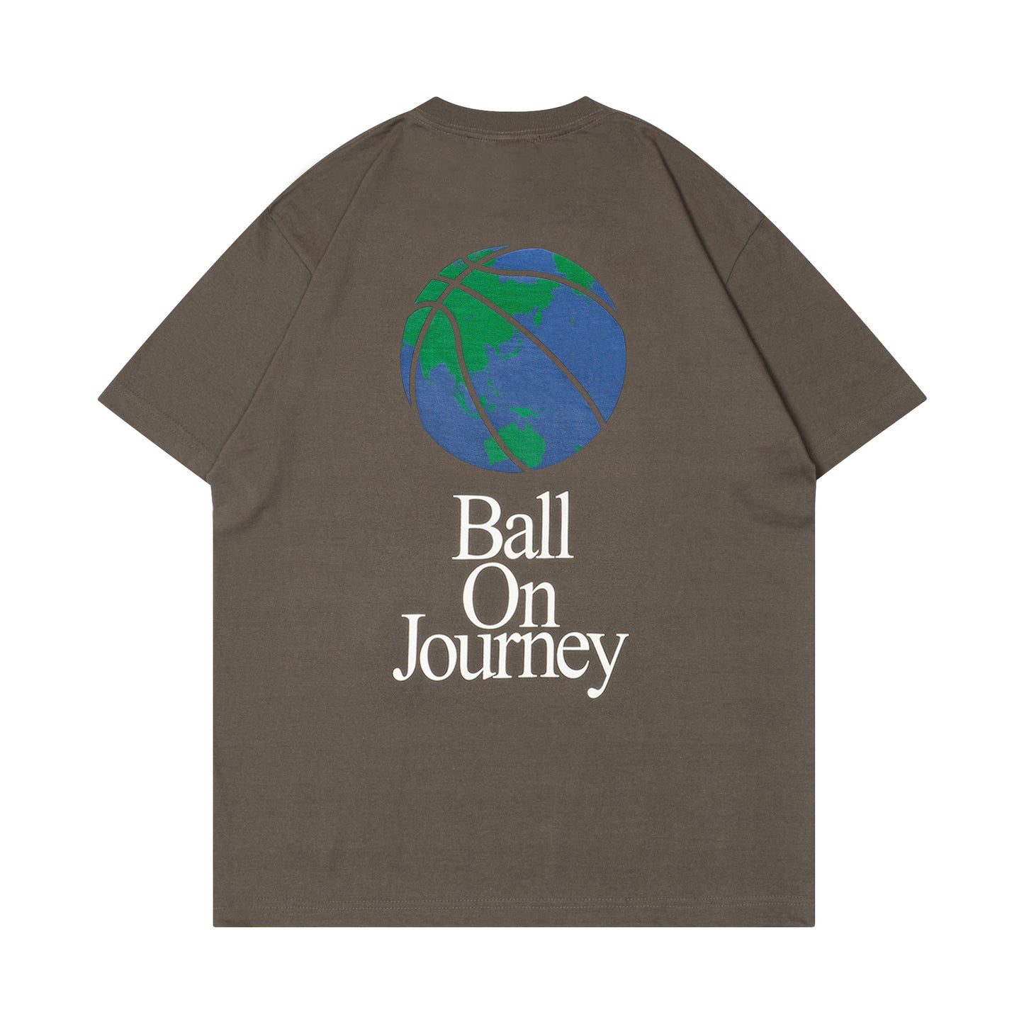 Ball Around The World Tee (charcoal)