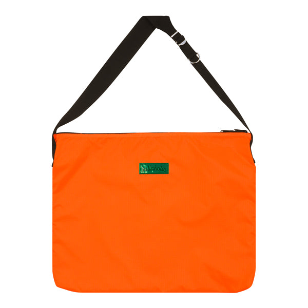 Logo Ripstop Shoulder Bag (neon orange/green)