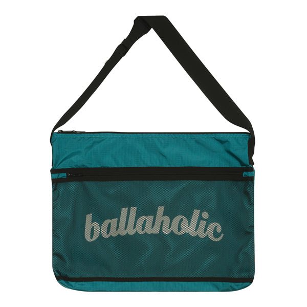 Logo Ripstop Shoulder Bag (teal blue)