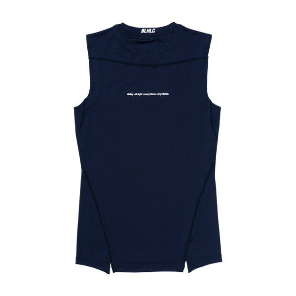 Compression No Sleeve Tops (navy)