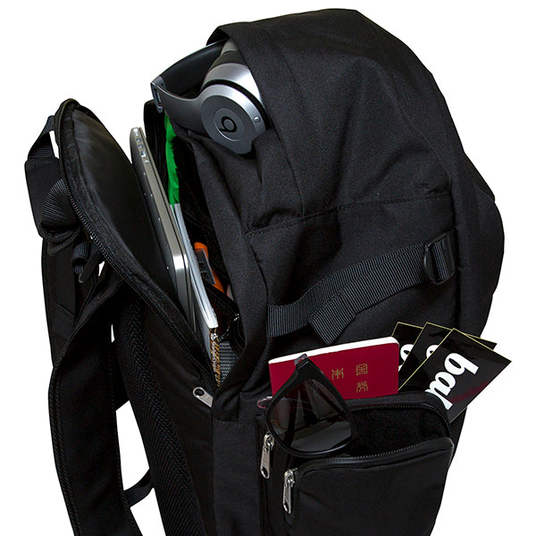 Ball On Journey Backpack (black)