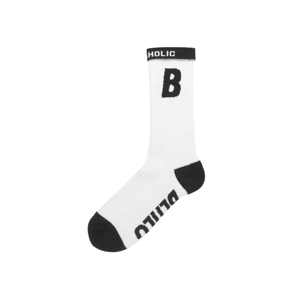 B Socks (white/black)