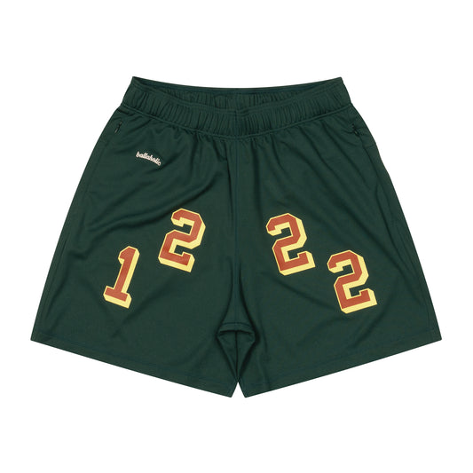 10th Zip Shorts (dark green)