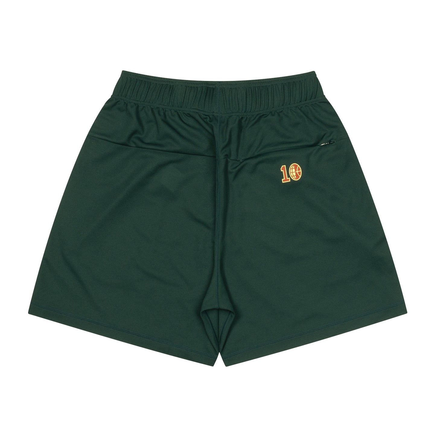 10th Zip Shorts (dark green)