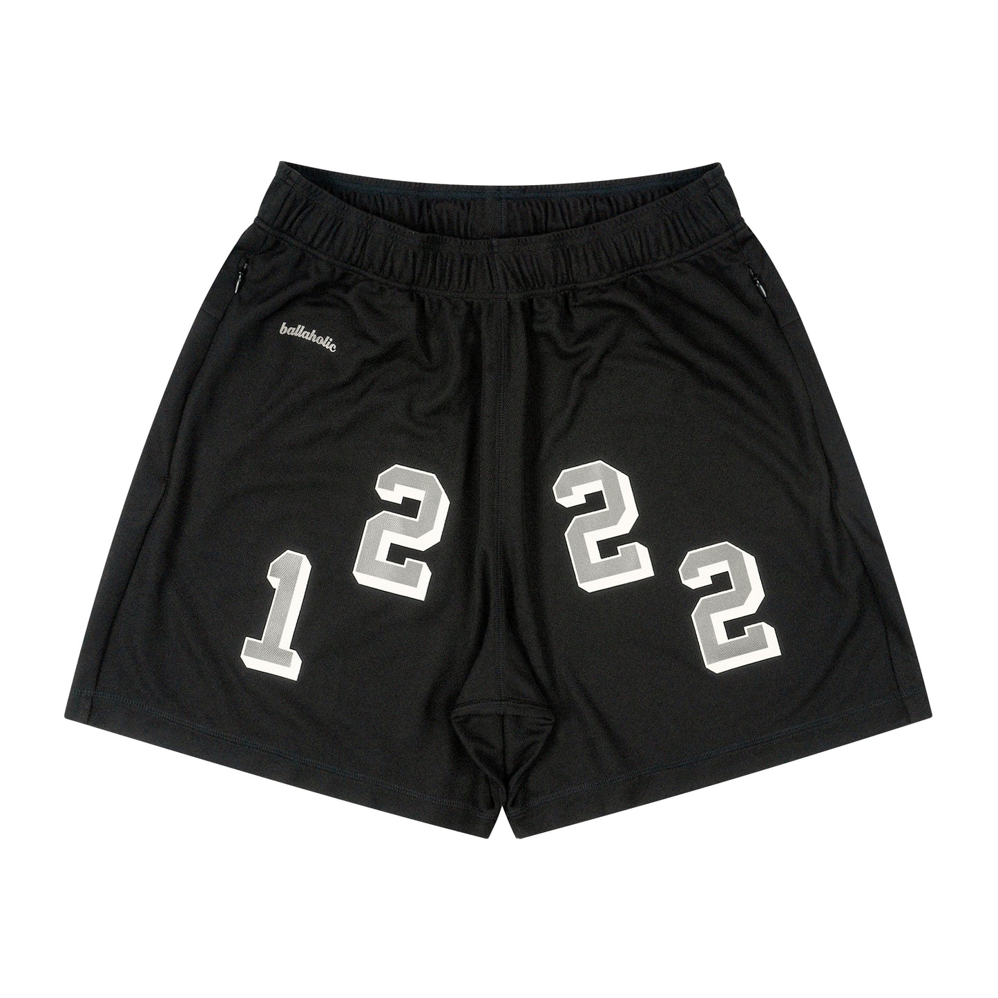 10th Zip Shorts (black)