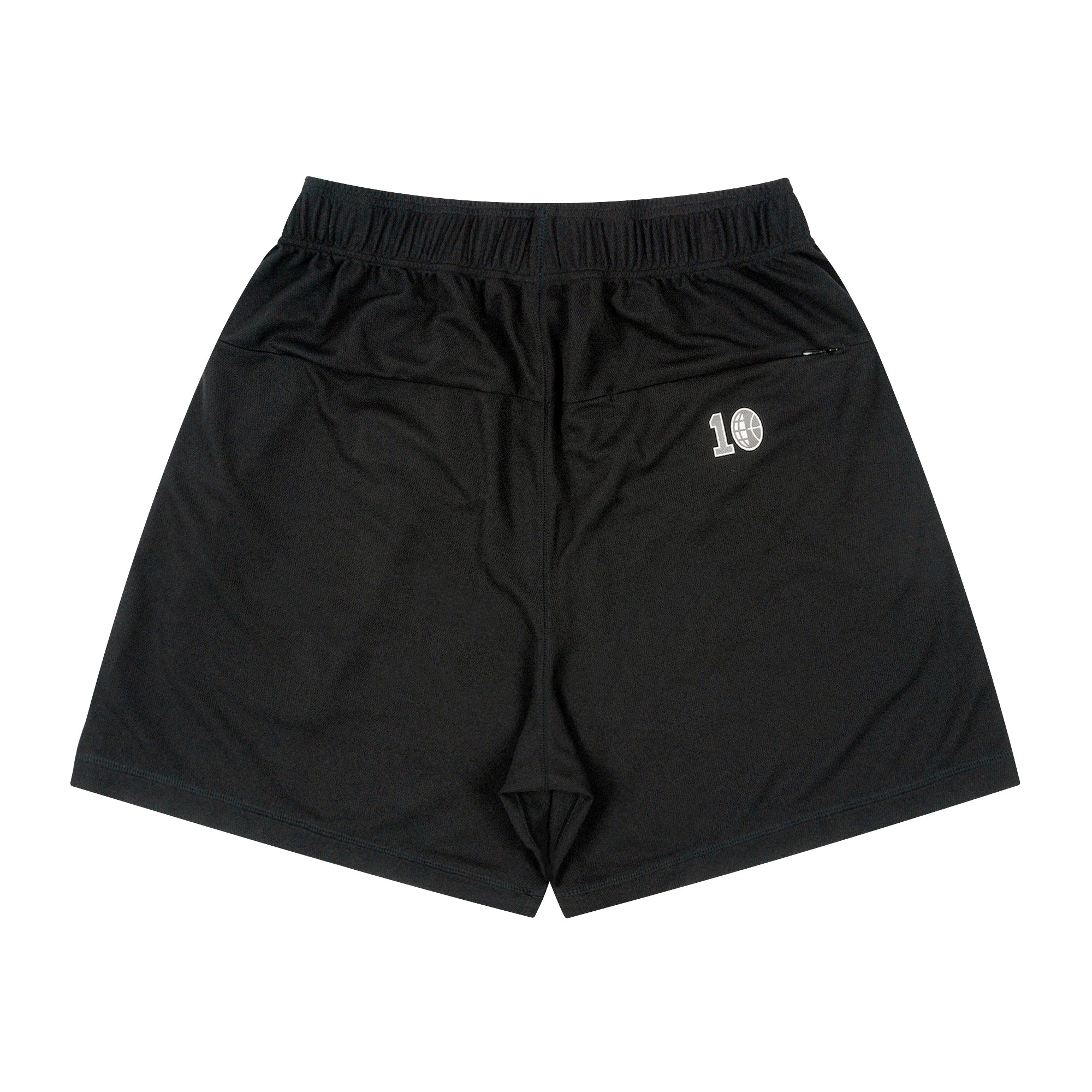 10th Zip Shorts (black) – ballaholic