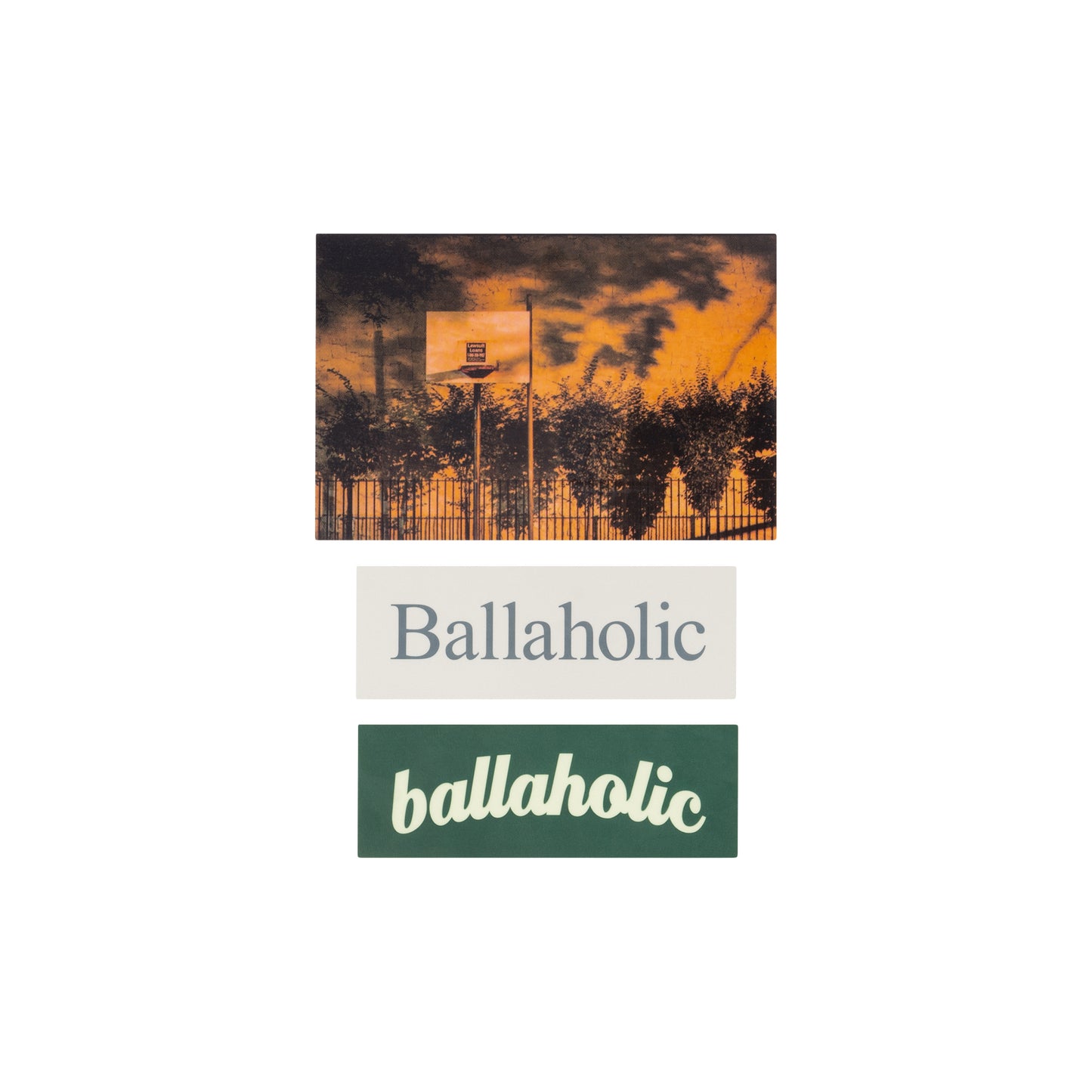Ballaholic Photo Long Tee (gray)