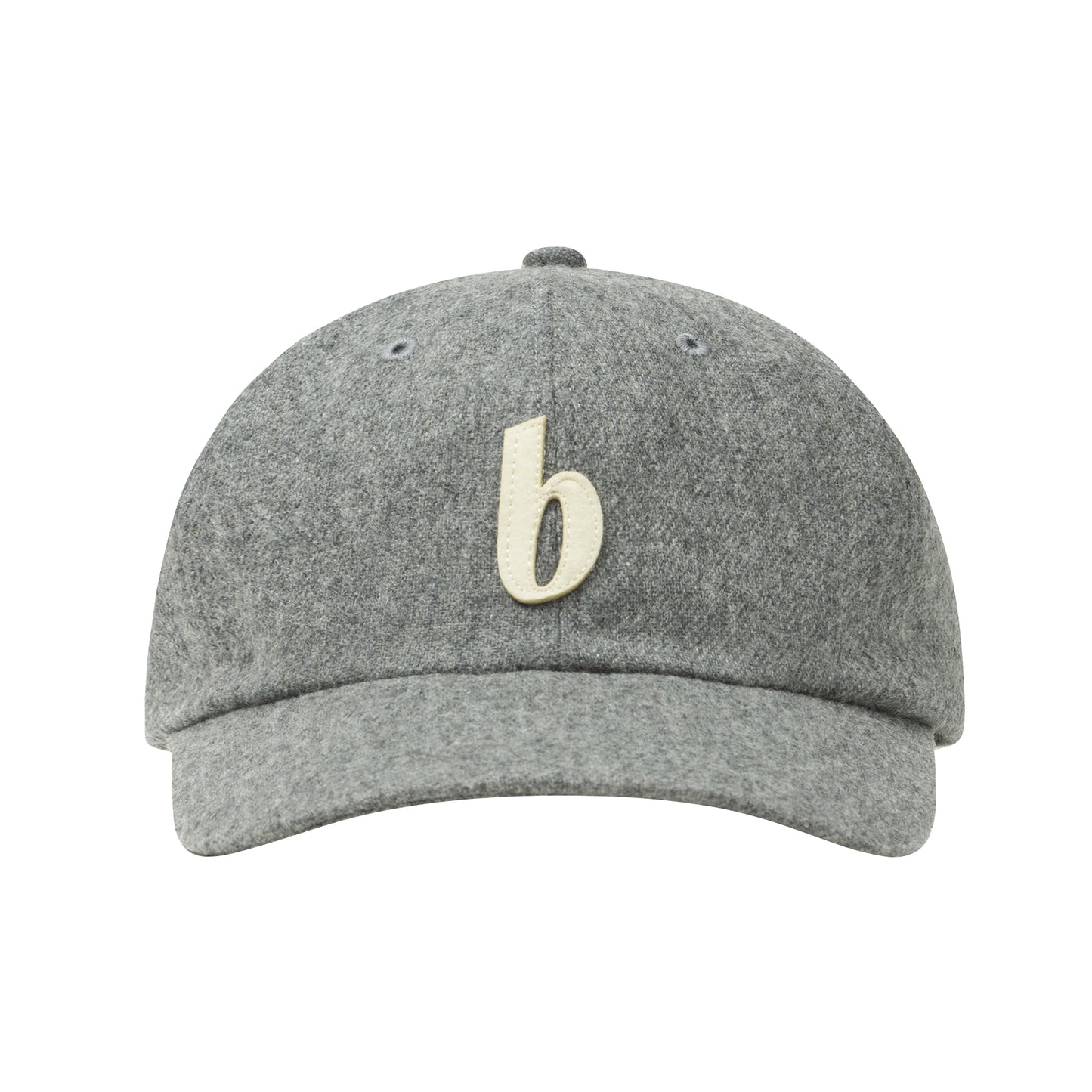 b 6P Wool Cap (gray)