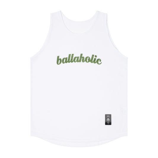 Logo Tank Top (white/olive)