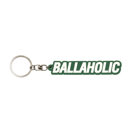 BALLAHOLIC Keychain (dark green/white)