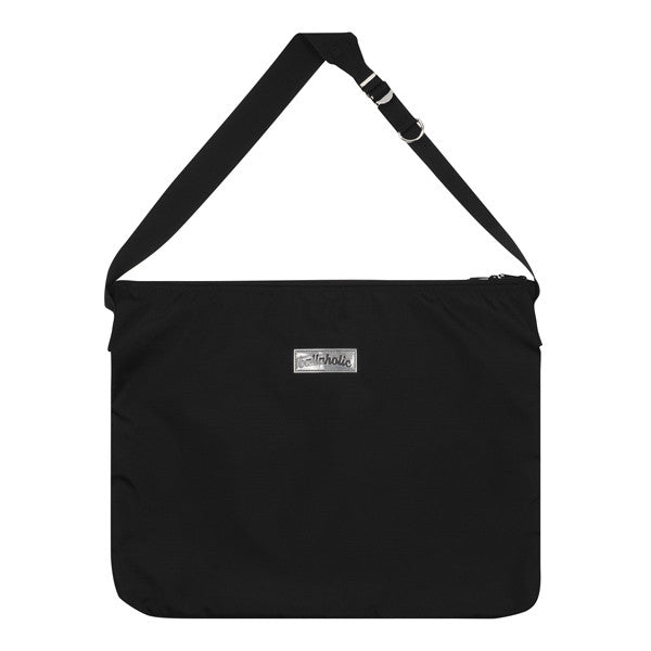 Logo Ripstop Shoulder Bag (black)