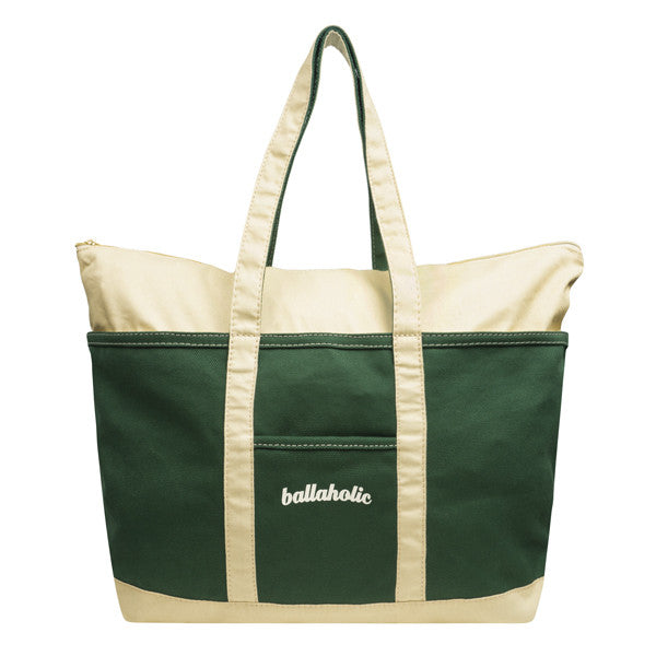 Pistol Logo Canvas Tote Bag (bottle green) L