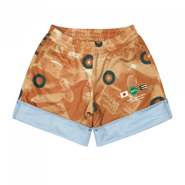 Bobbito x ballaholic 1990/2022 Hybrid Sweat Shorts (brown rust camo)