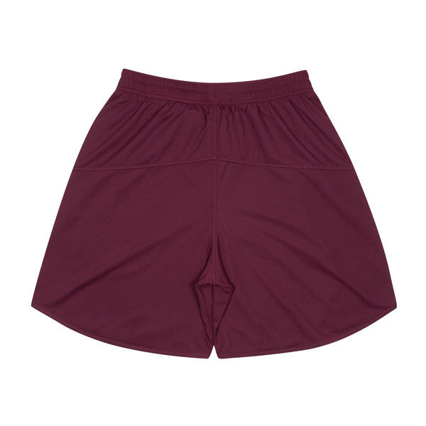 Basic Zip Shorts (crimson/ivory)