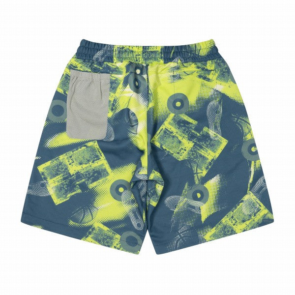 Bobbito x ballaholic 1990/2022 Hybrid Sweat Shorts (cyan lime camo)