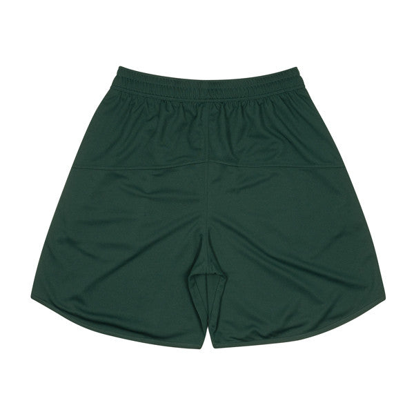 Basic Zip Shorts (dark green/ivory)