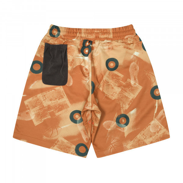 Bobbito x ballaholic 1990/2022 Hybrid Sweat Shorts (brown rust camo)