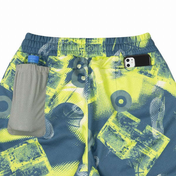 Bobbito x ballaholic 1990/2022 Hybrid Sweat Shorts (cyan lime camo)