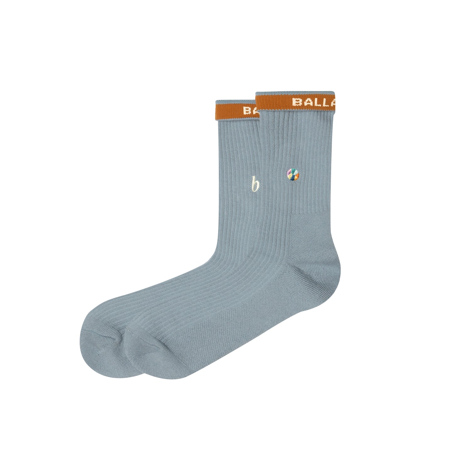 b 2-Pack Socks (ivory , gris blue)